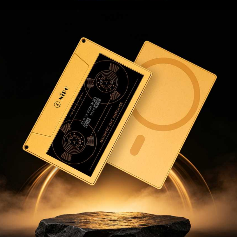 NiPO - A200 PRO 磁吸式便攜 USB DAC 耳擴 | AK4497SVQ解碼 | 3.5mm, 4.4mm 耳機輸出 | 最高1620mWx2@32Ω | MagSafe 磁吸設計 | 線路輸出 | 輕量112g | 最高12小時續航