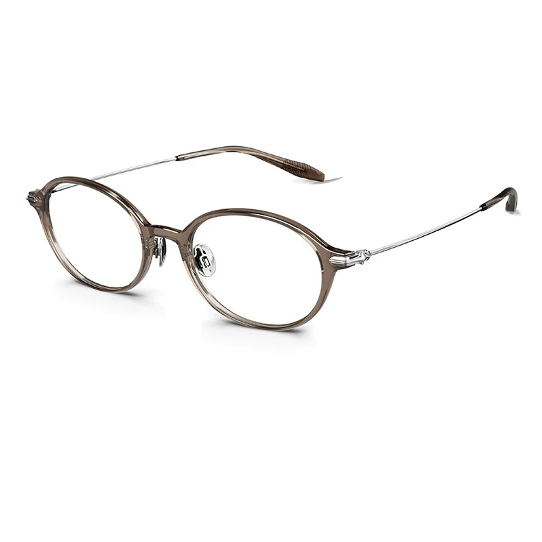【MOLSION】MJ5178 B21 方框光學眼鏡♦(透茶棕) #張凌赫同款