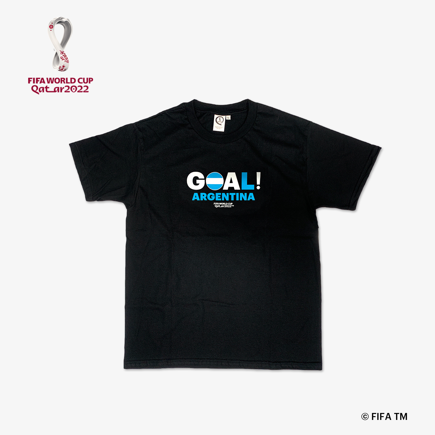 世界盃足球賽-短袖T-shirt-GOAL-阿根廷