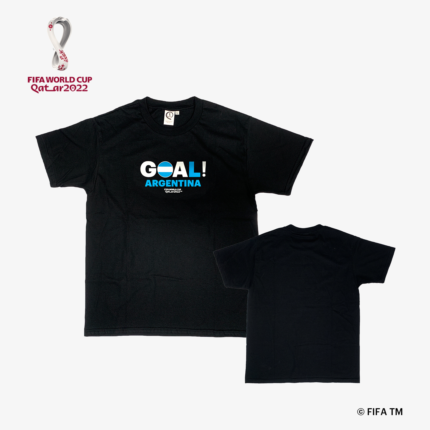世界盃足球賽-短袖T-shirt-GOAL-阿根廷
