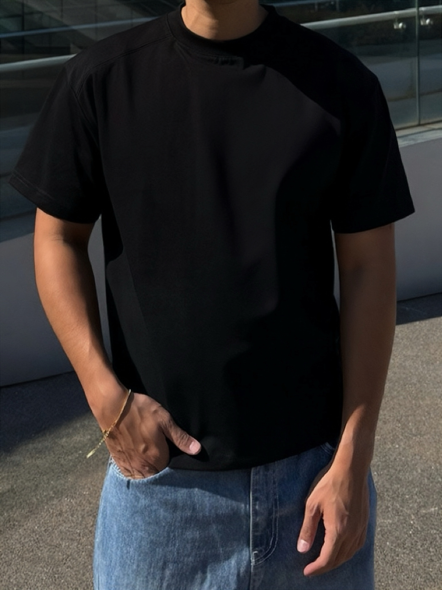 [1atm]  寬肩-涼感 Boxy Tshirt (Sorona) project-058 design™ by 1atm