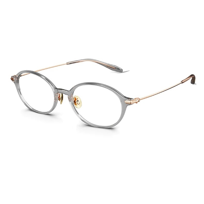 【MOLSION】MJ5178 B16 方框光學眼鏡♦(透灰色) #張凌赫同款