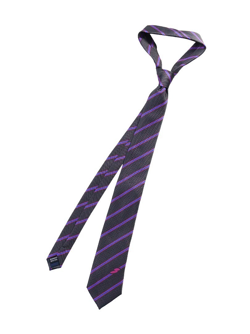 ENCLAVE DIAGONAL STRIPES JACQUARD “CRUISE” TIE