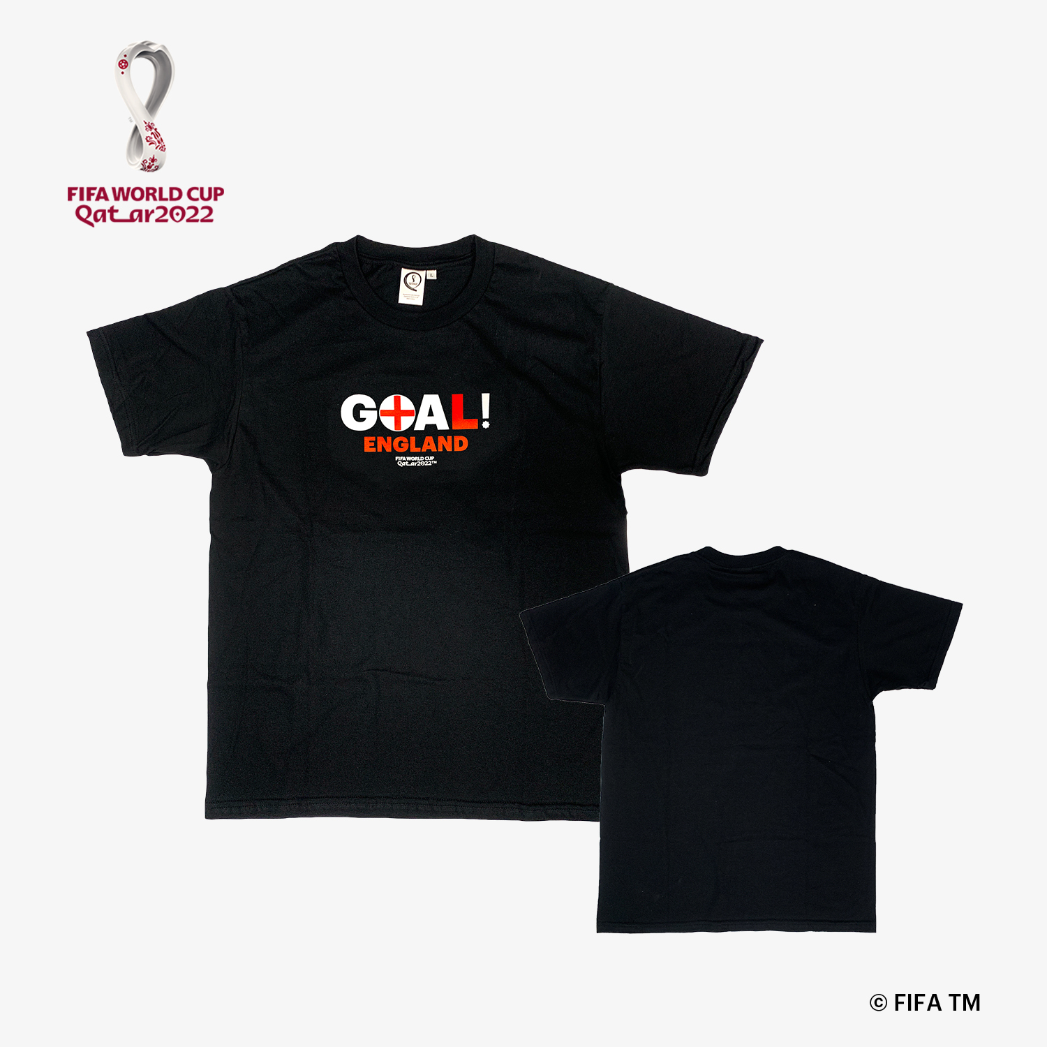 世界盃足球賽-短袖T-shirt-GOAL-英格蘭