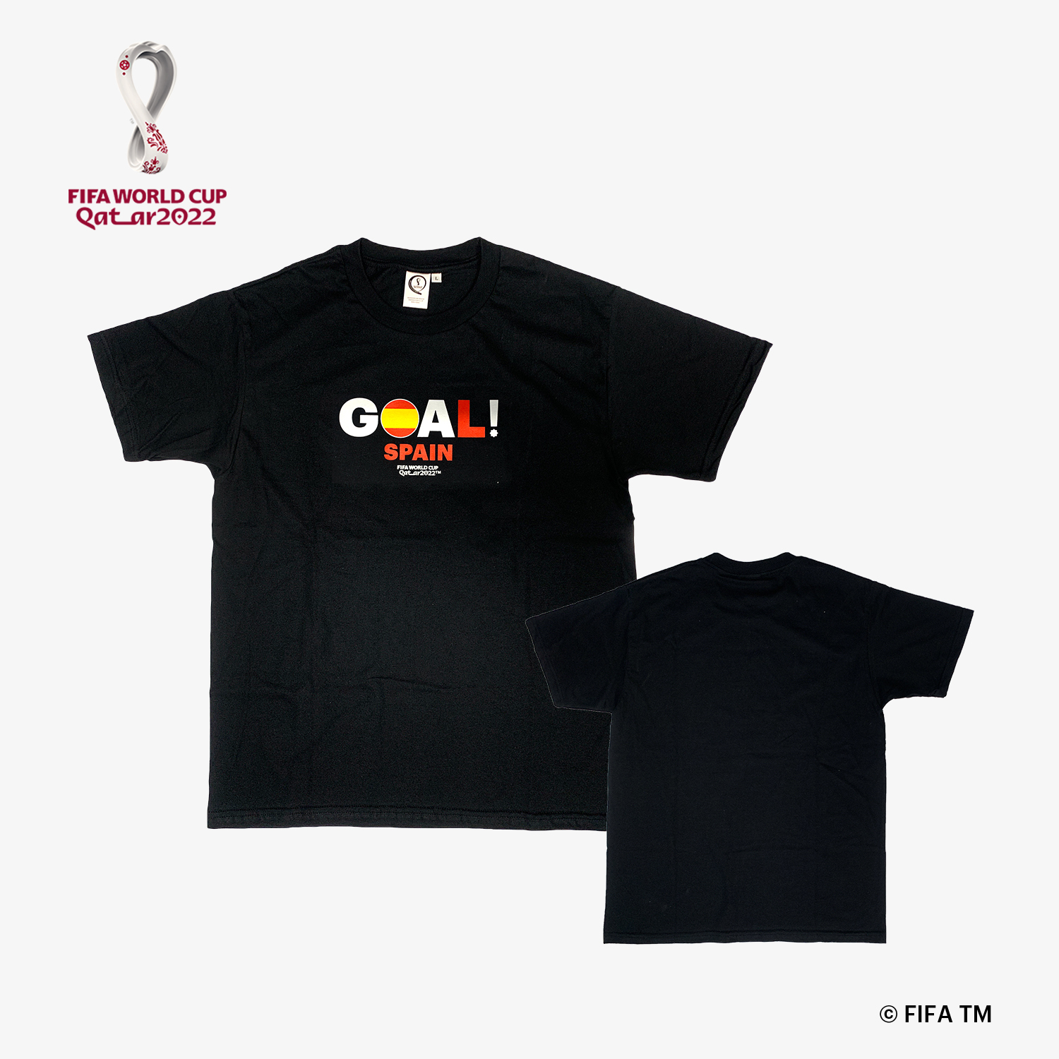 世界盃足球賽-短袖T-shirt-GOAL-西班牙