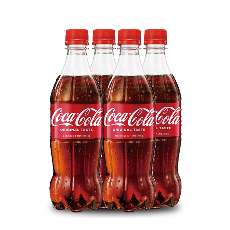 【CocaCola】可口可樂/雪碧/芬達橘子/芬達葡萄600mlx4入-原味/無糖