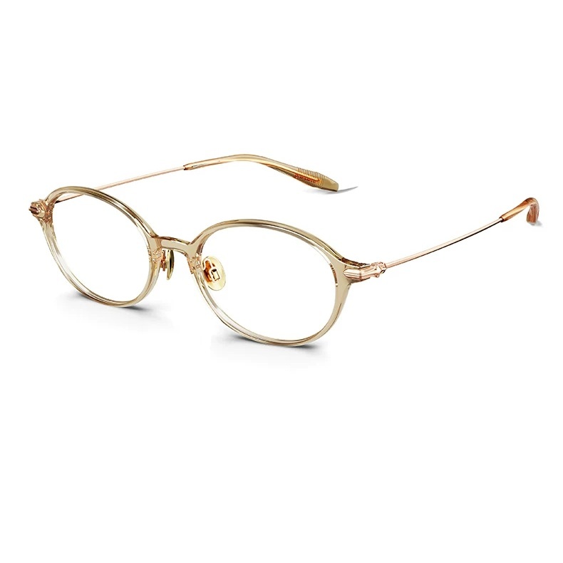 【MOLSION】MJ5178 B60 方框光學眼鏡♦(透淺茶) #張凌赫同款