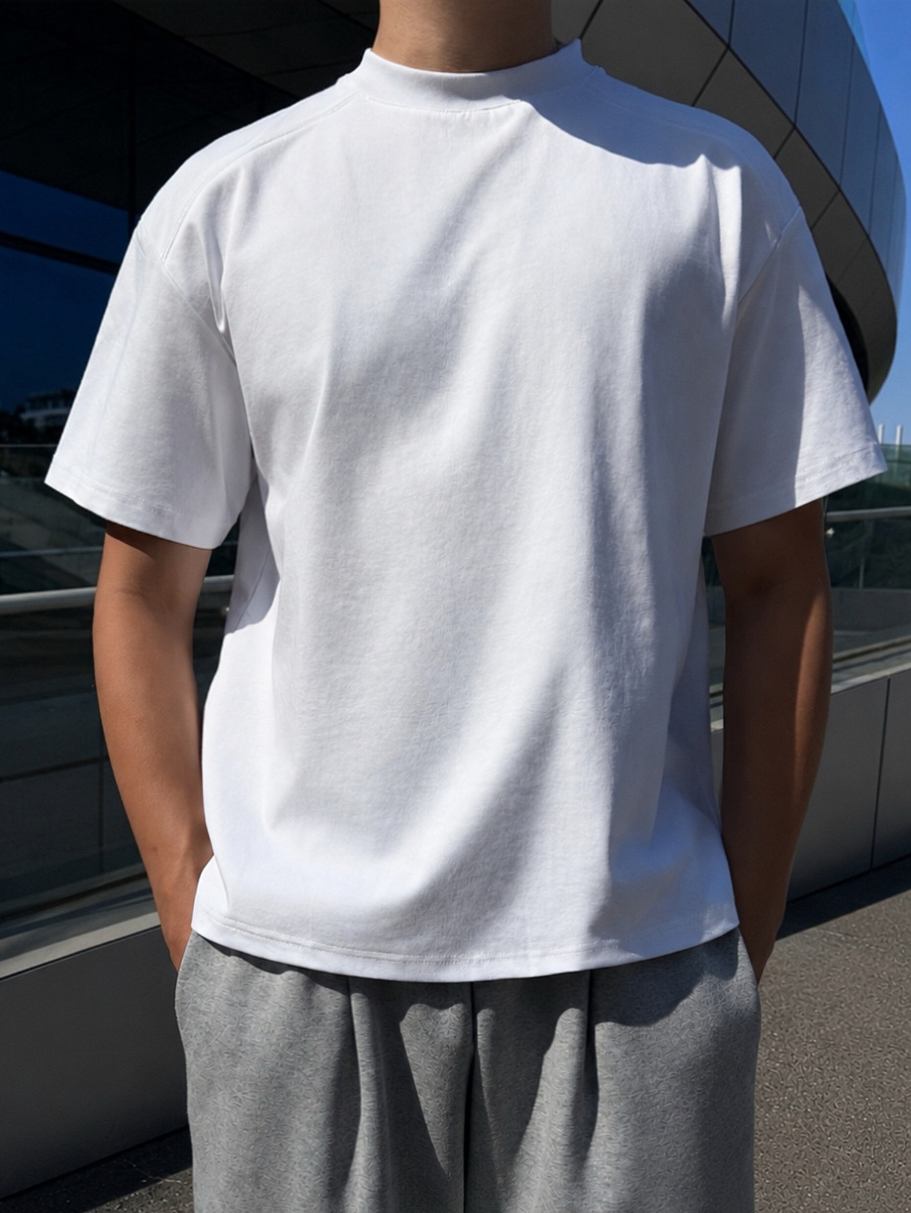 [1atm]  寬肩-涼感 Boxy Tshirt (Sorona) project-058 design™ by 1atm
