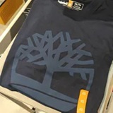 [S] TIMBERLAND BLACK KENNEBEC RIVER SHORT SLEEVE TREE LOGO T-SHIRT, TB0A5YP7-Z02 (STL26)