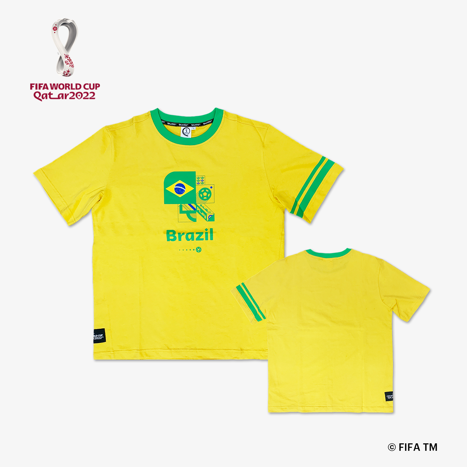 世界盃足球賽-短袖T-shirt-巴西