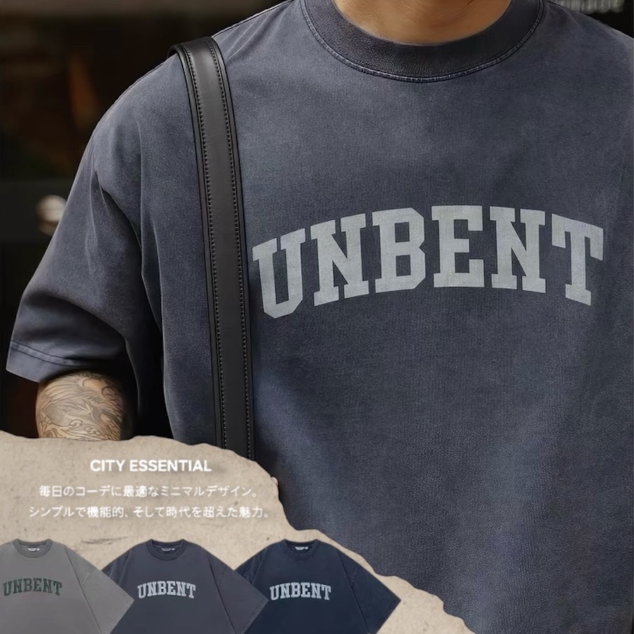 |限時收單|UNBENT Arch Cleanfit 水洗 Logo Tee