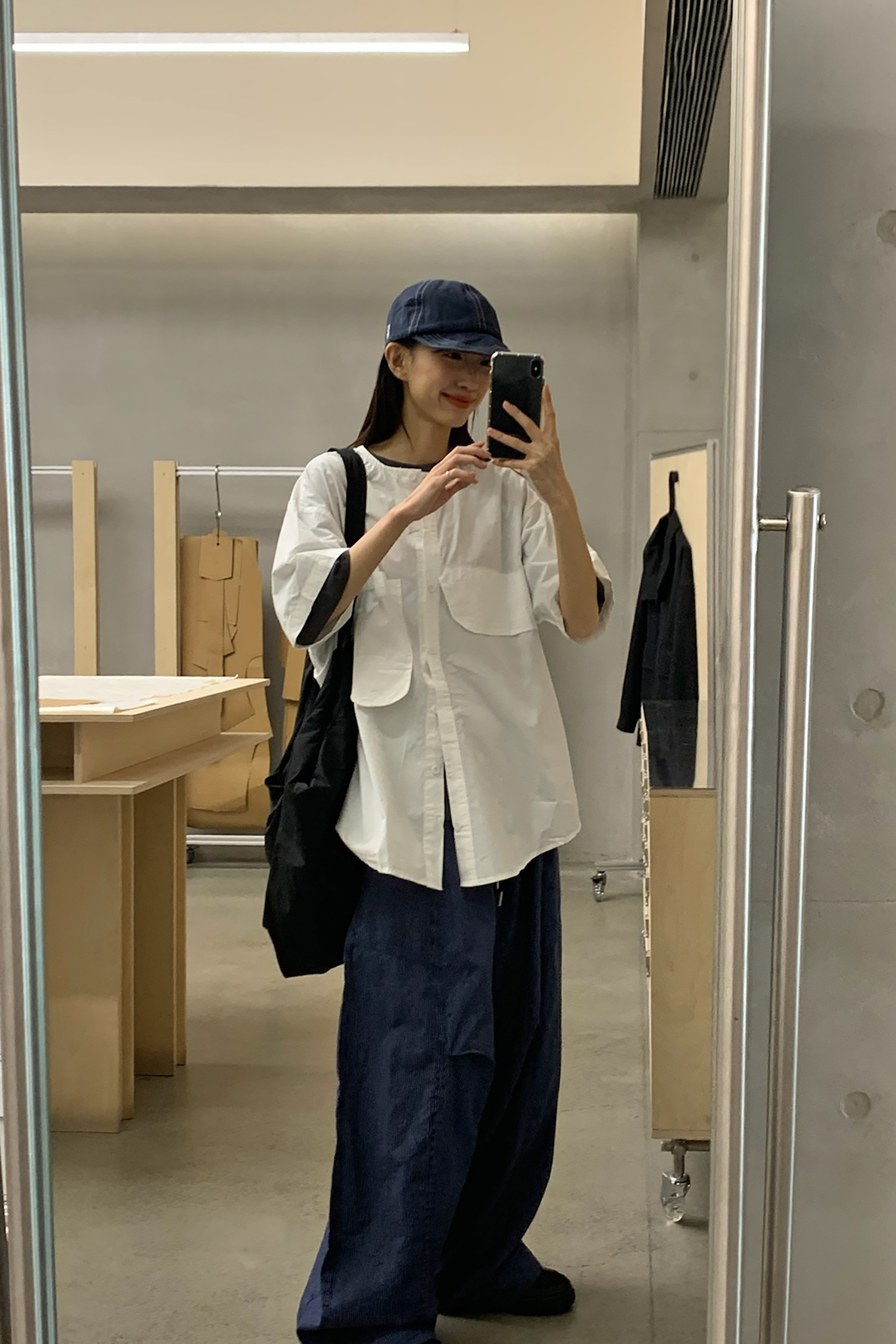 日系薄款圓領造型短襯 3色