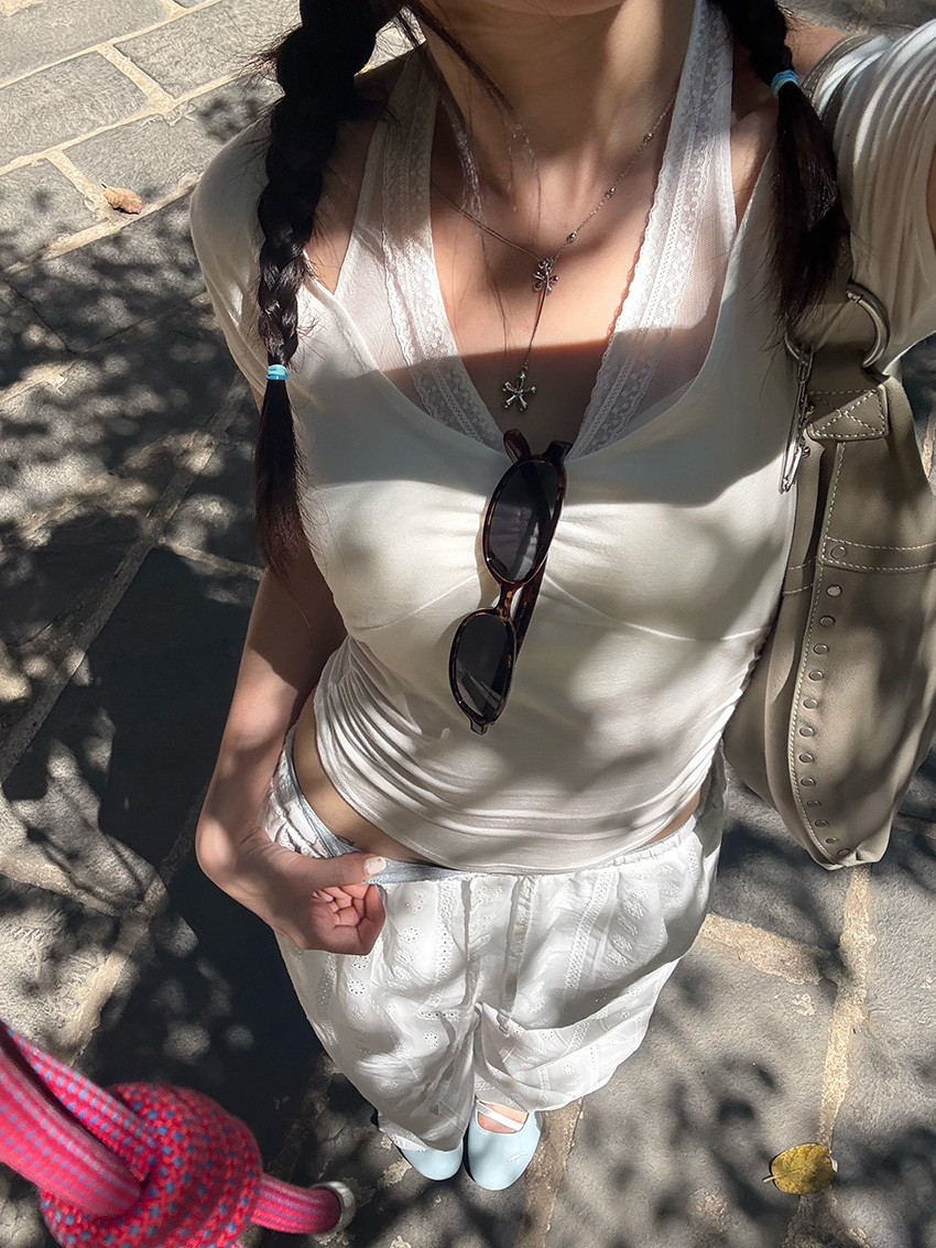 double floral silver ball snake chain necklace