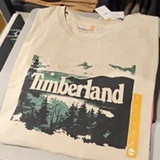 [S] TIMBERLAND BEIGE LANDSCAPE GRAPHIC SHORT SLEEVED TSHIRT, TB0A41Y8-Y94 (STL30)