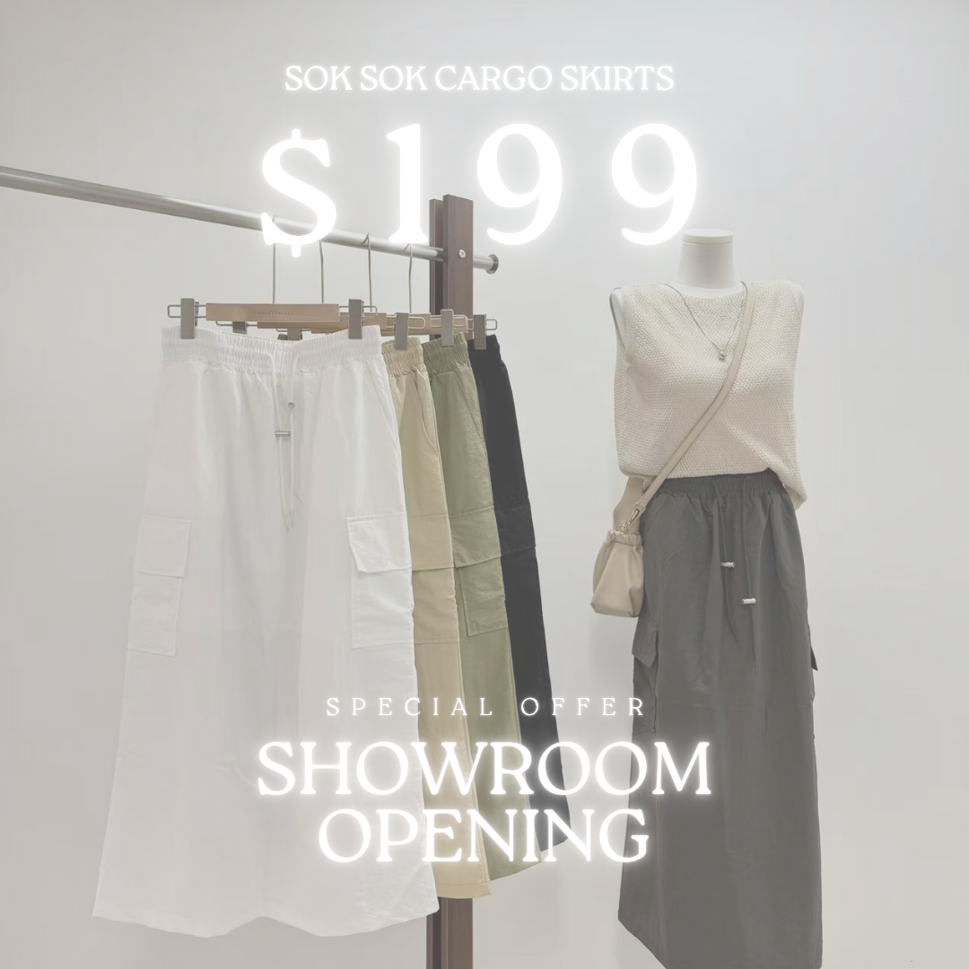 *SOKSOK CARGO SKIRTS