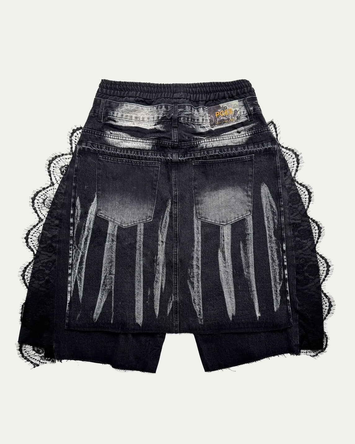 PCES 04 Layered Lace Jorts