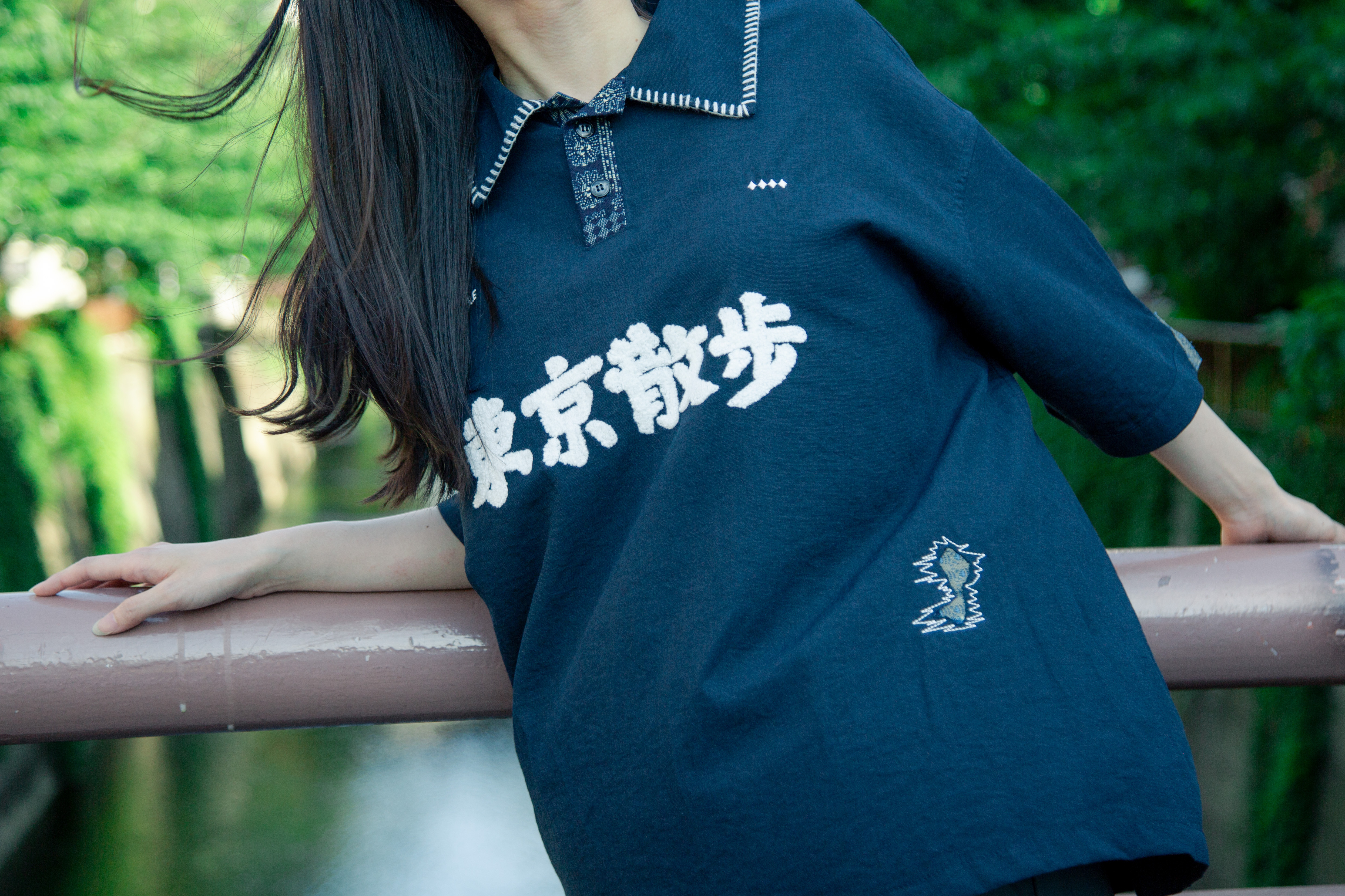 Tokyo Stroll Liner Mesh Jersey | Navy｜Hong Kong Original Design