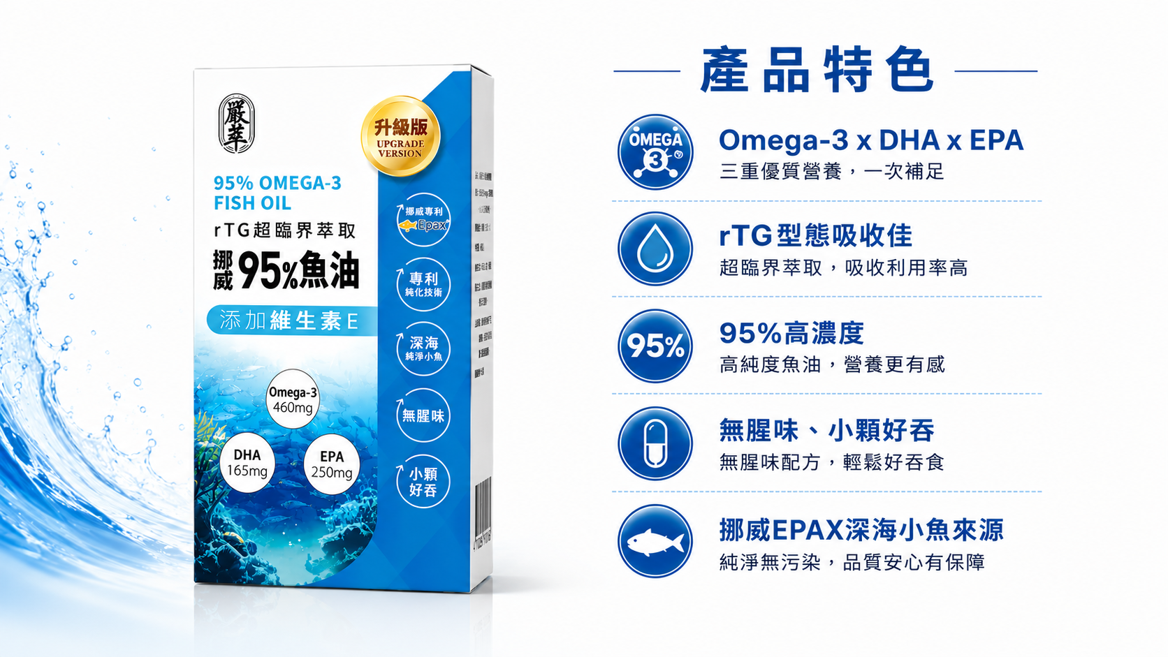 高濃度95%魚油