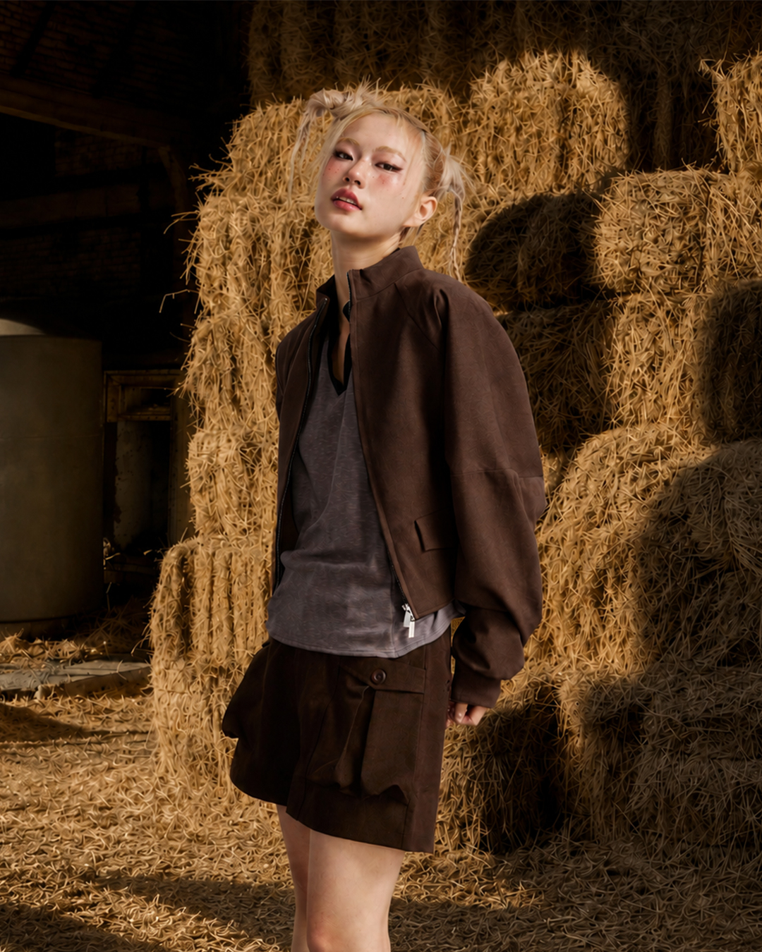 KOZ｜Aero Batwing Cropped Jacket