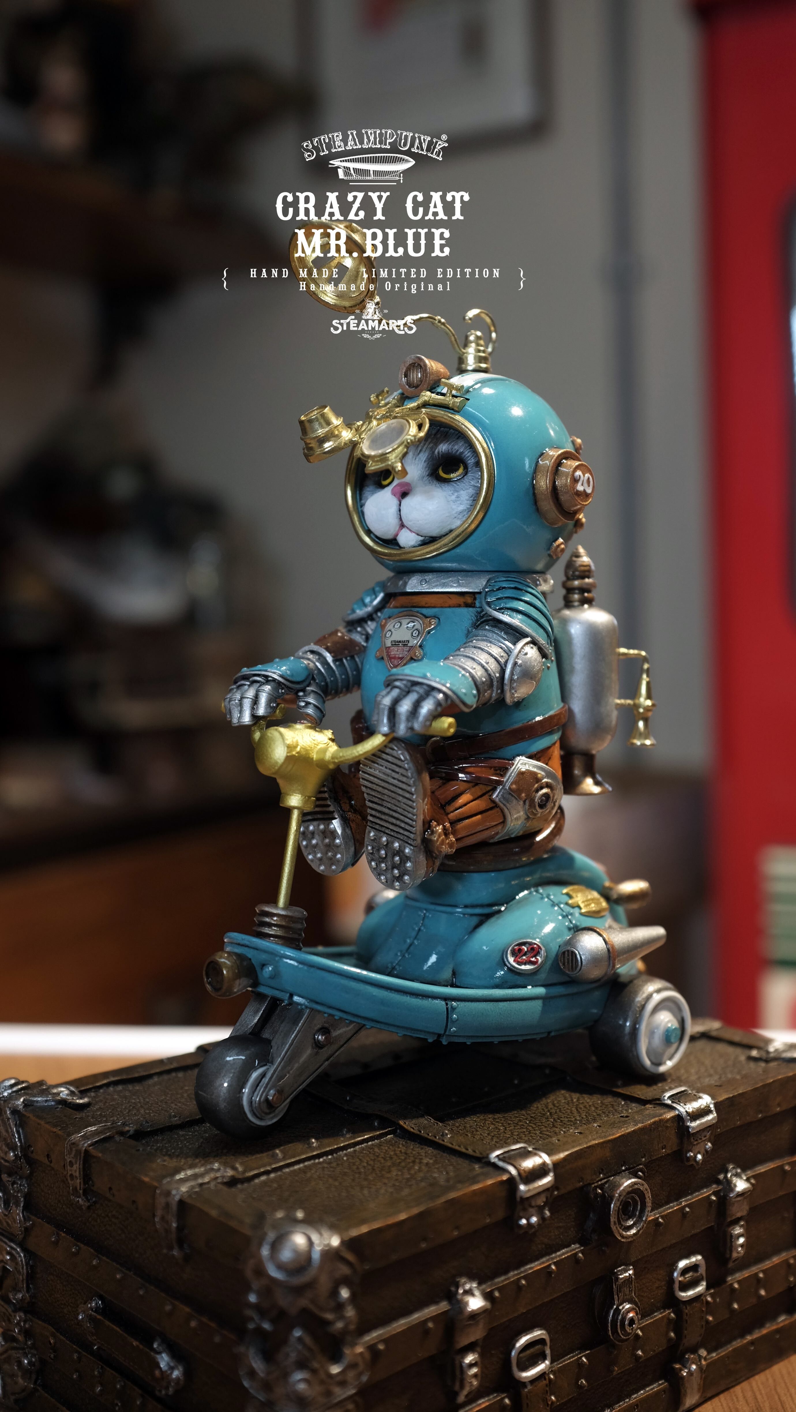 (預訂) Steam Factory (STEAMARTS) SA2026CCMBMS01 19cm Mr. Blue's Little Motorcycle
