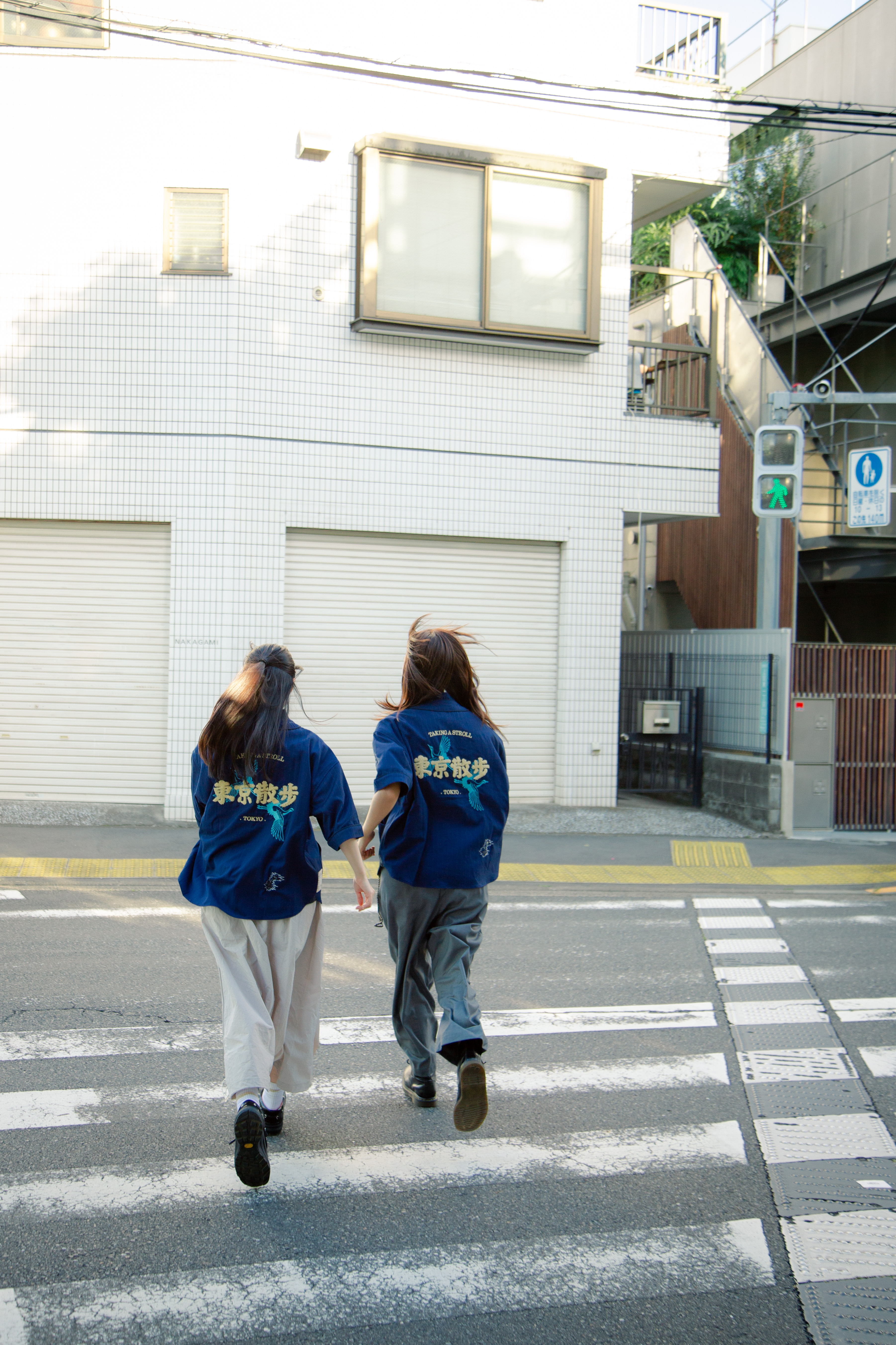 【pre-order】Tokyo Stroll Baseball Jersey Shirt | Navy｜Hong Kong Original Design