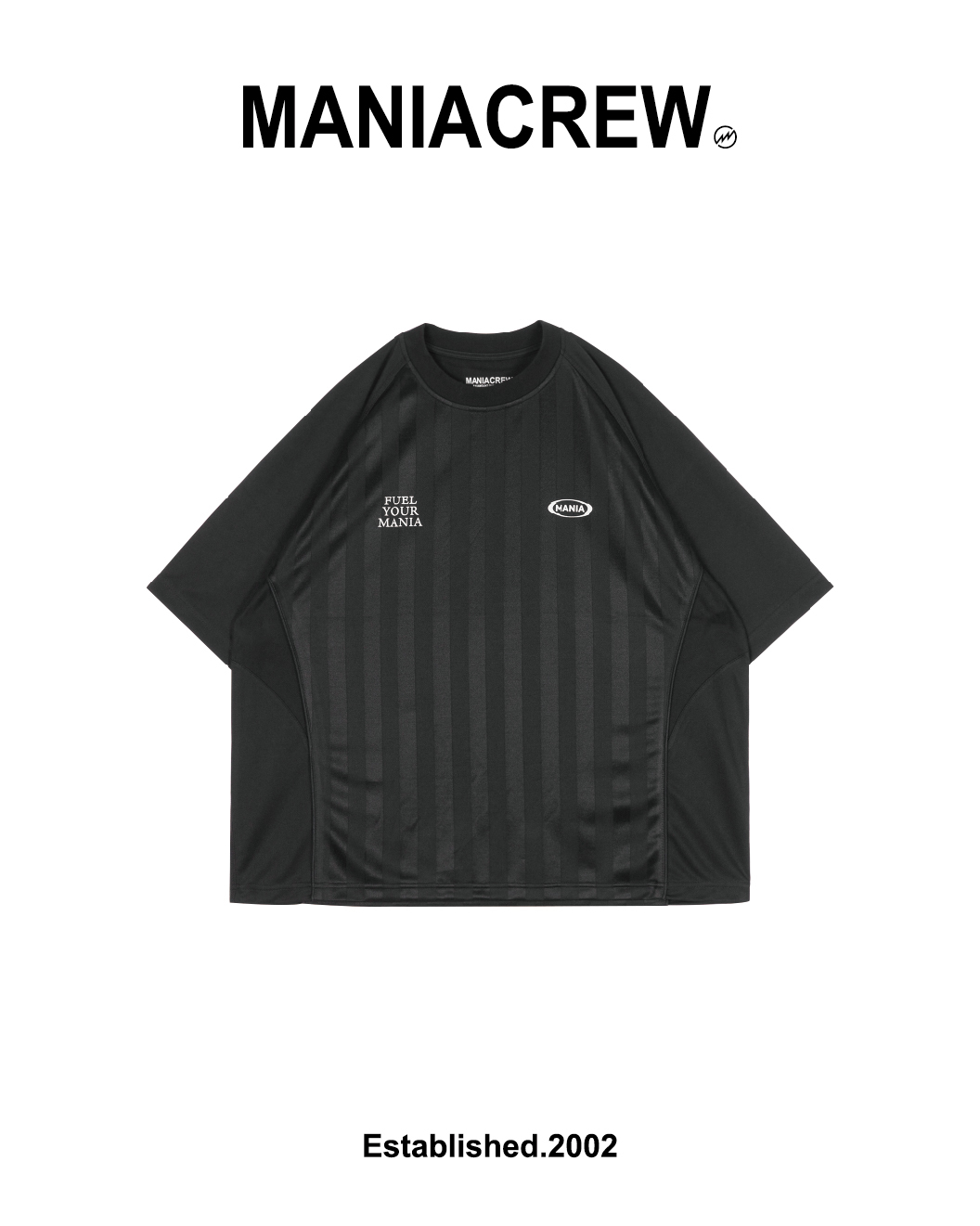 MANIA 條紋球衣短T｜Panel Jersey（26SS）