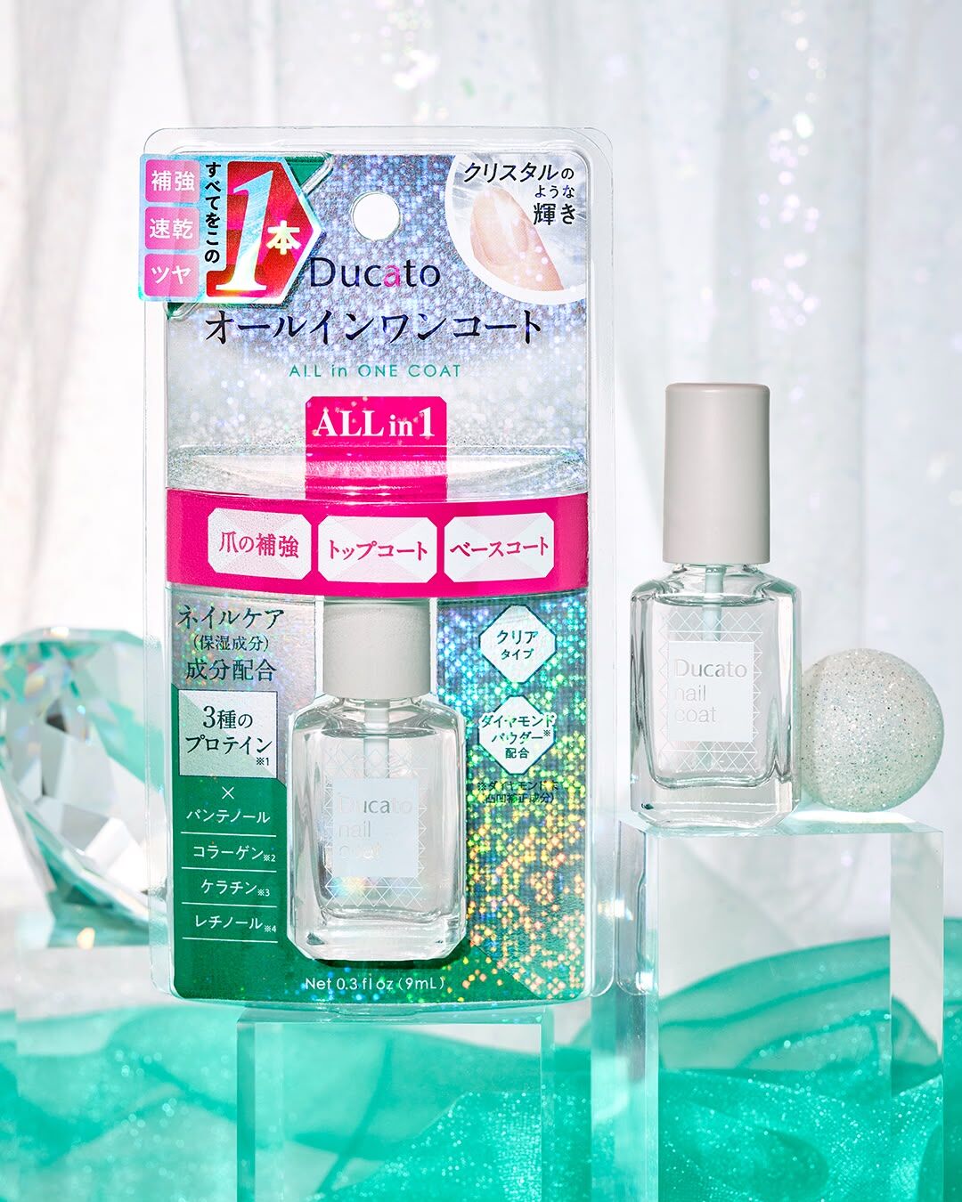 All In One Coat  多用途亮澤護甲油