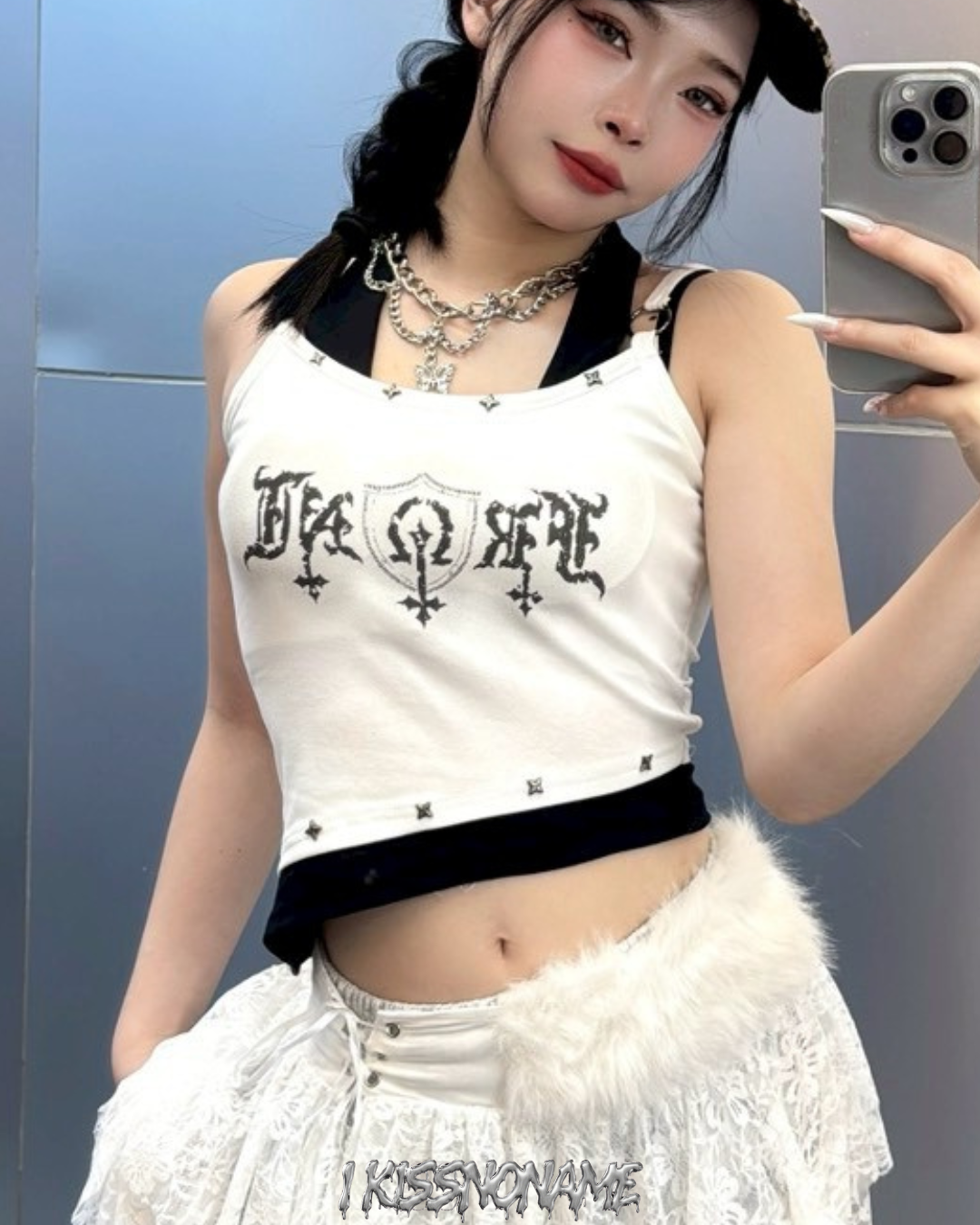 掛脖歌德背心