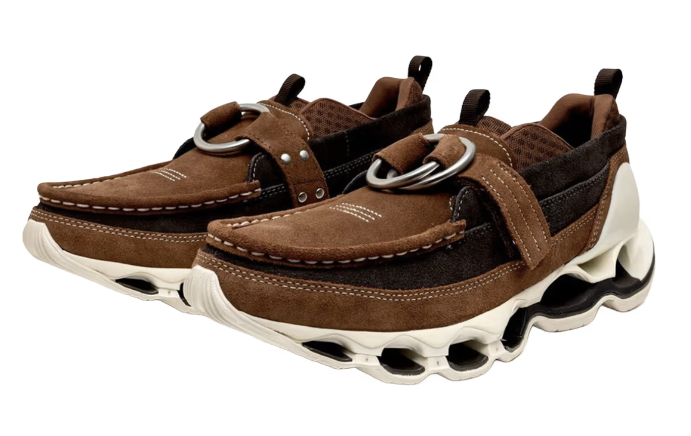 Mizuno x Setsumasa Kobayashi Wave Prophecy Ring Moc- Brown