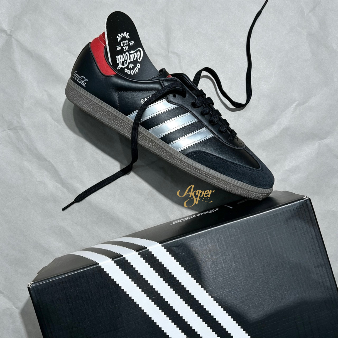 【官網限定】ADIDAS X COCA-COLA SAMBA 可口可樂聯名 黑紅銀 經典配色 KH6880