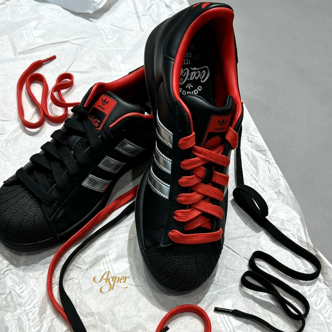 【官網限定】COCA COLA X SUPERSTAR II 可口可樂貝殼鞋  KH6891 VI