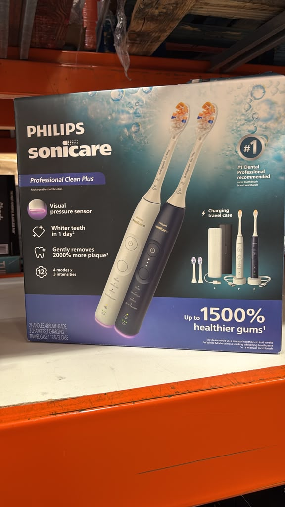 BC007 Philips Sonicare Professional Clean Plus 專業潔淨音波電動牙刷2支裝
