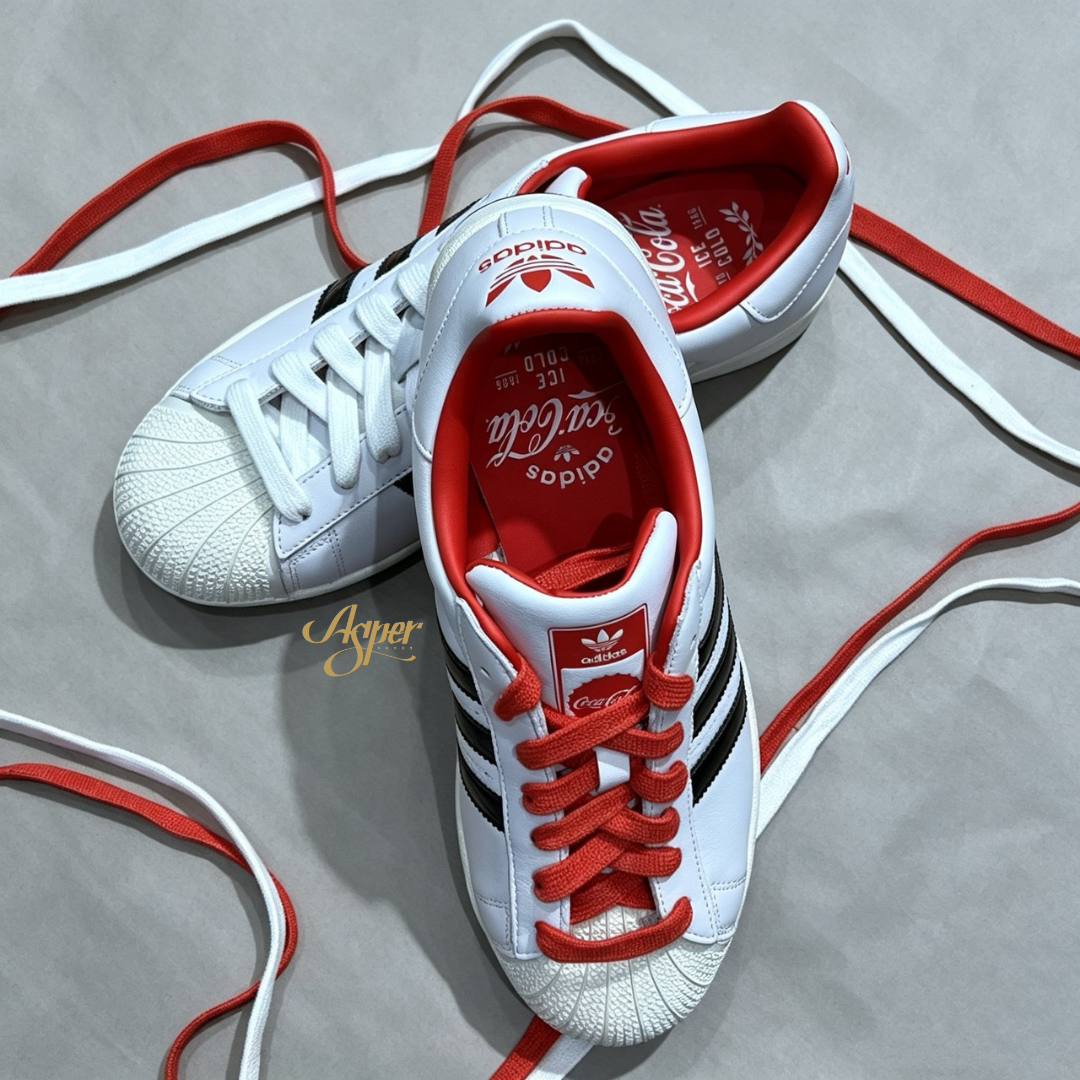 【官網限定】adidas COCA COLA X SUPERSTAR IIa White 可口可樂貝殼鞋 KH6888 VI