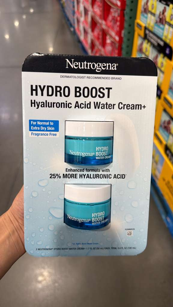 BC014 Neutrogena Hydro Boost 水活保濕玻尿酸凝霜50ML 2個裝