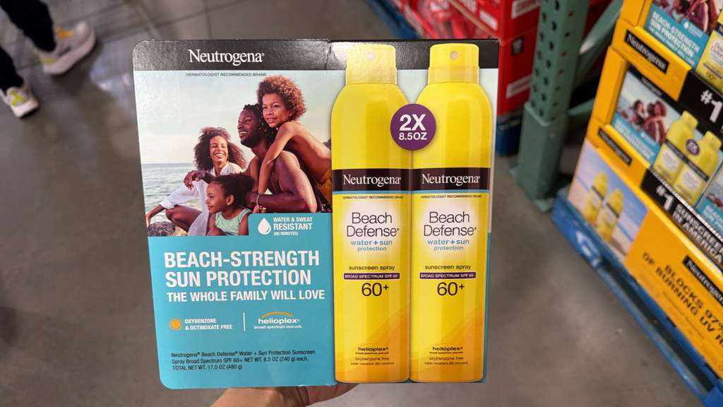BC015 Neutrogena 海灘防禦強效防曬噴霧240G 2支裝 SPF 60+