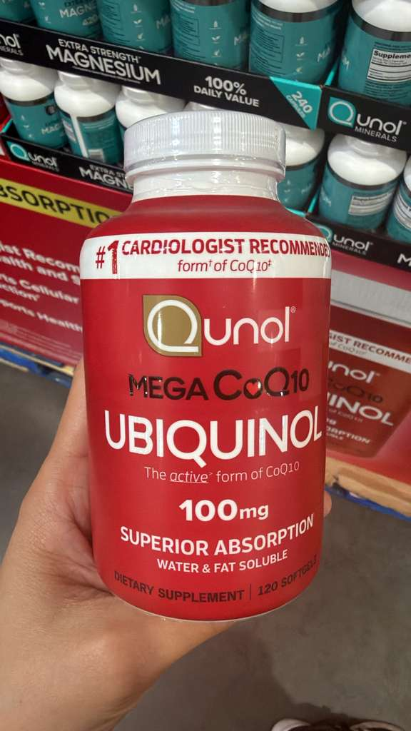 BC020 Qunol Mega Ubiquinol CoQ10 100mg 120 粒軟膠囊 EXP:2029.03