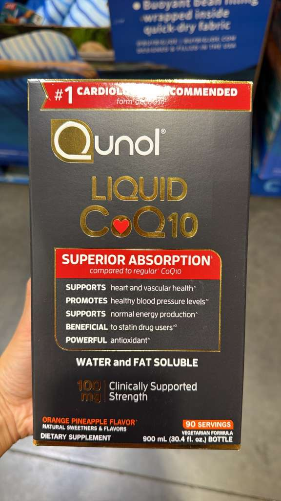 BC021 Qunol Liquid CoQ10 100mg 液體輔酶900ml - 菠蘿橙味 exp:2028.10