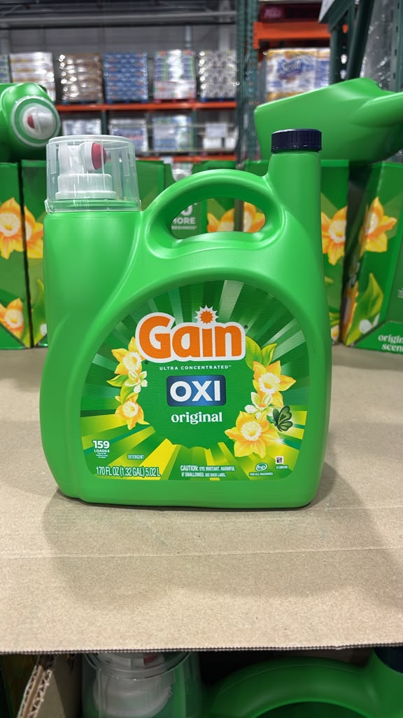 BC031 Gain Ultra Concentrated Oxi Original 強效去污濃縮液體洗衣精5.02L