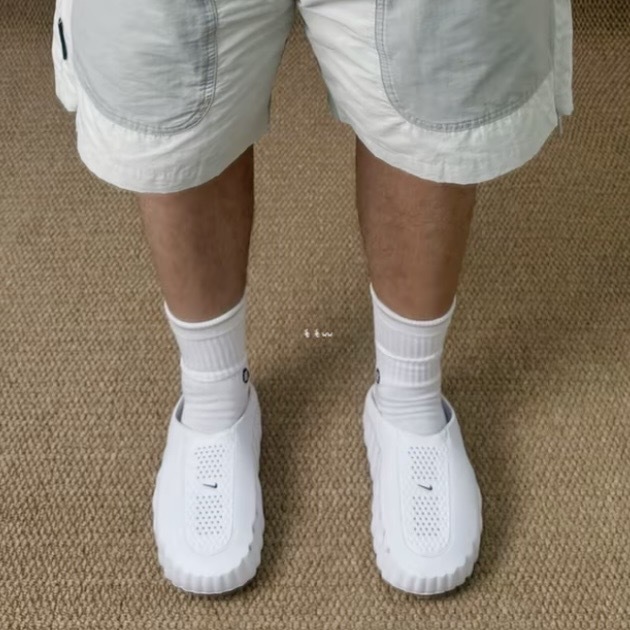 NIKE NSW MIND 001 MULES WHITE SPEED 白黑 紅 心智 HQ4307-101