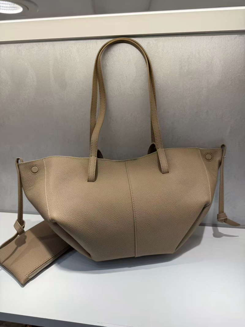 日本🇯🇵品牌 Nadeshiko 真皮Tote單肩袋 （BLACK黑色/啡色/大象灰）