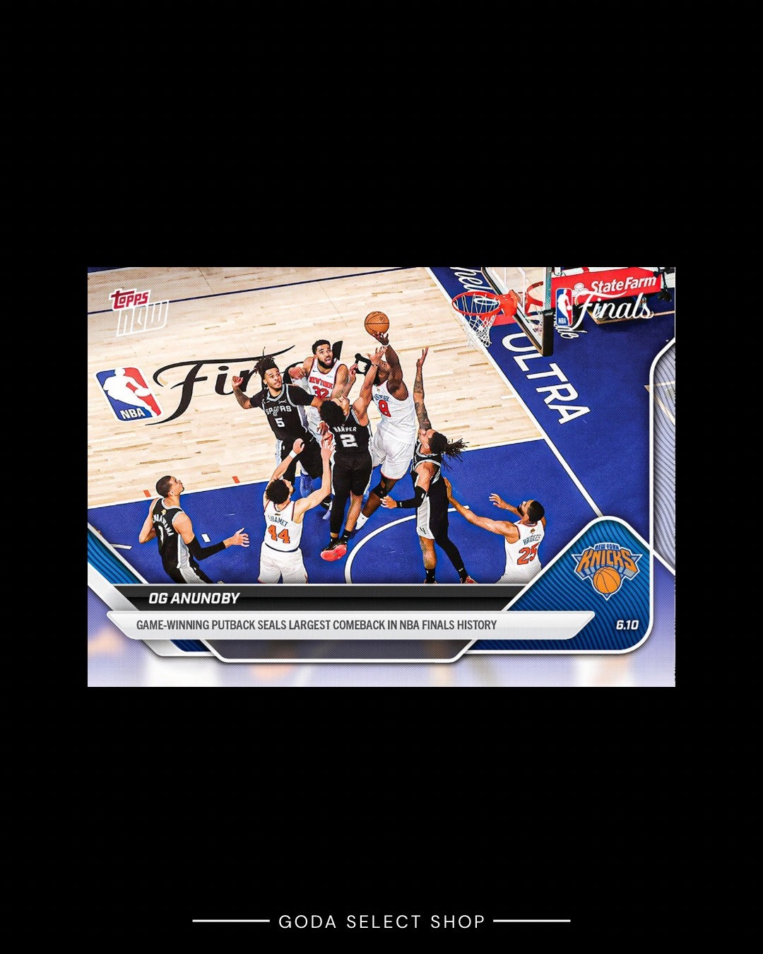 OG Anunoby - 2025-26 NBA Topps NOW® - 球員卡 驚天大逆轉 #336