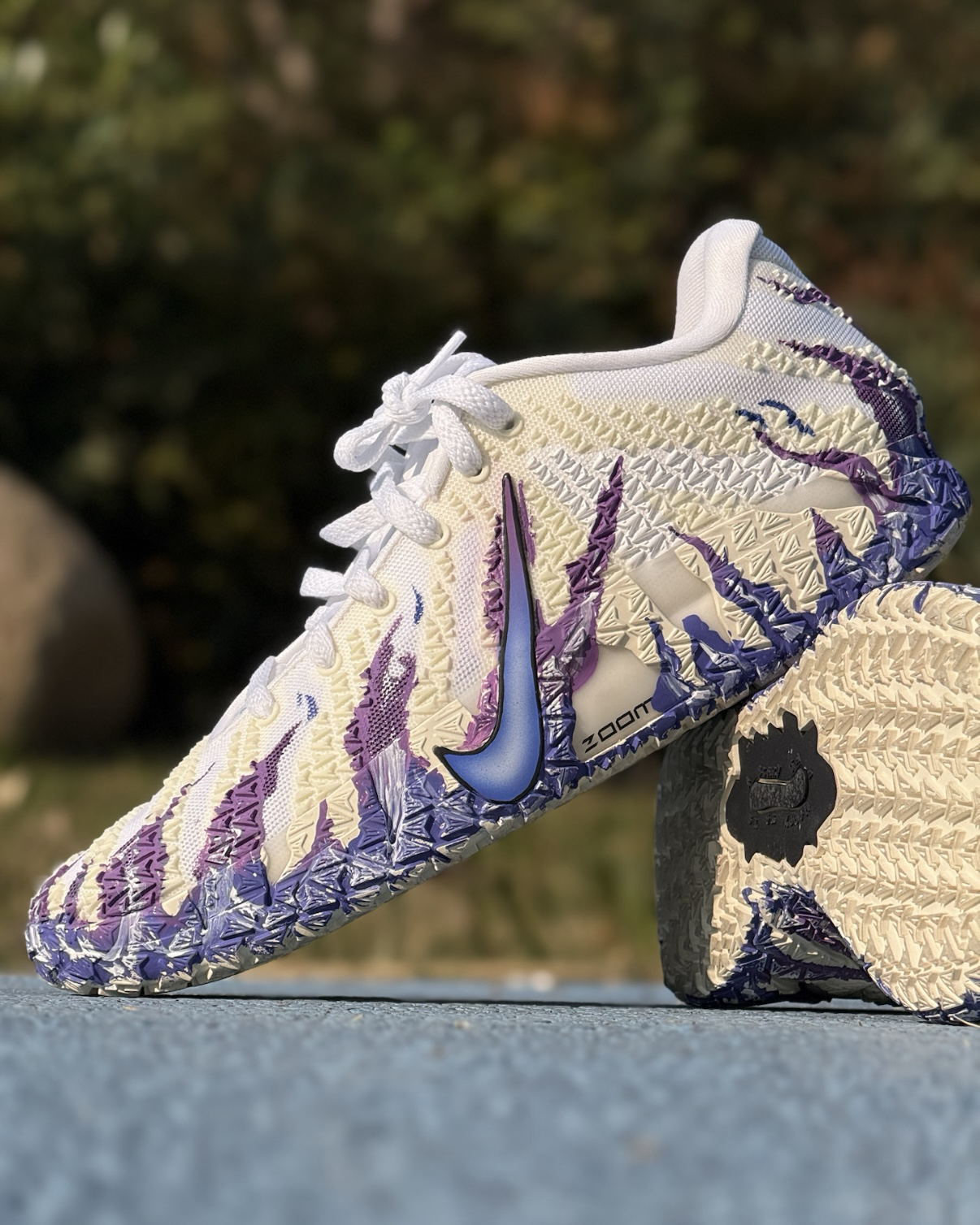 【訂製款】NIKE JA 3 地獄的火焰 鬼火 塗鴉 實戰籃球鞋