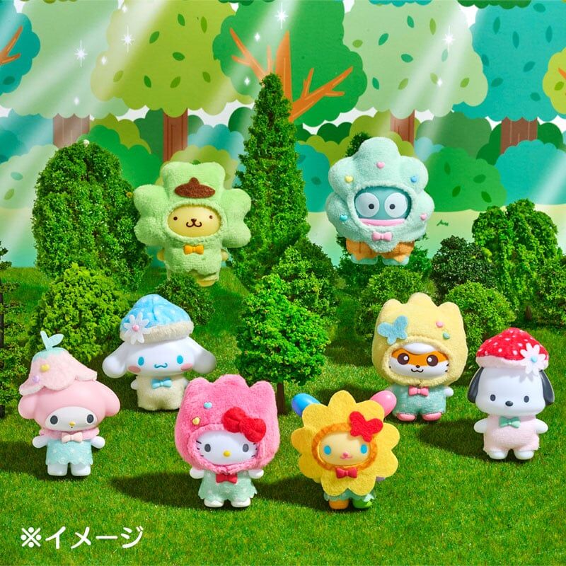 日本 Sanrio Chibitomo系列 森林之友造型公仔匙扣盲盒 (可揀款)