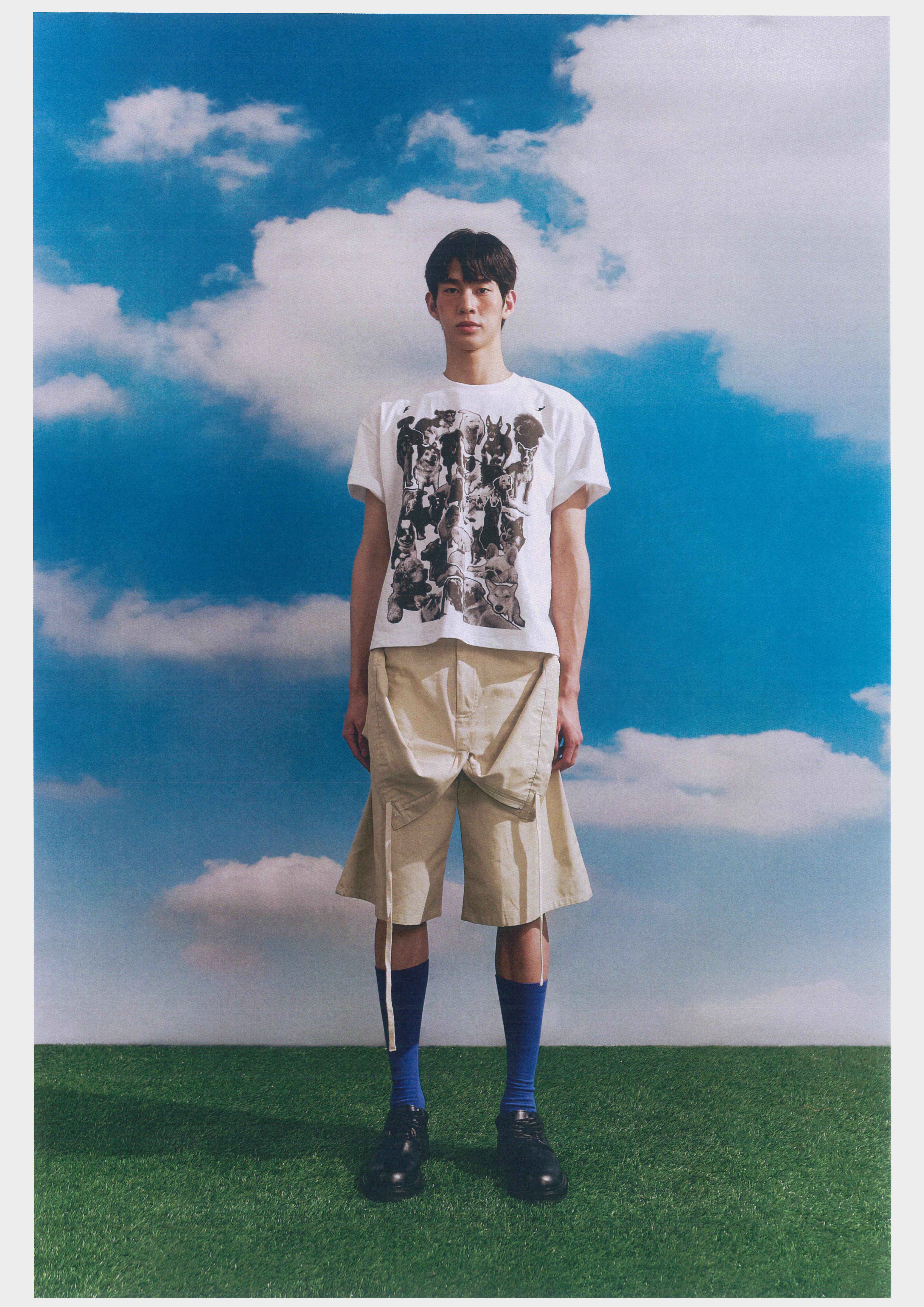 ENCLAVE TWILL LOOSE-FIT “DROP-TROU” SHORT