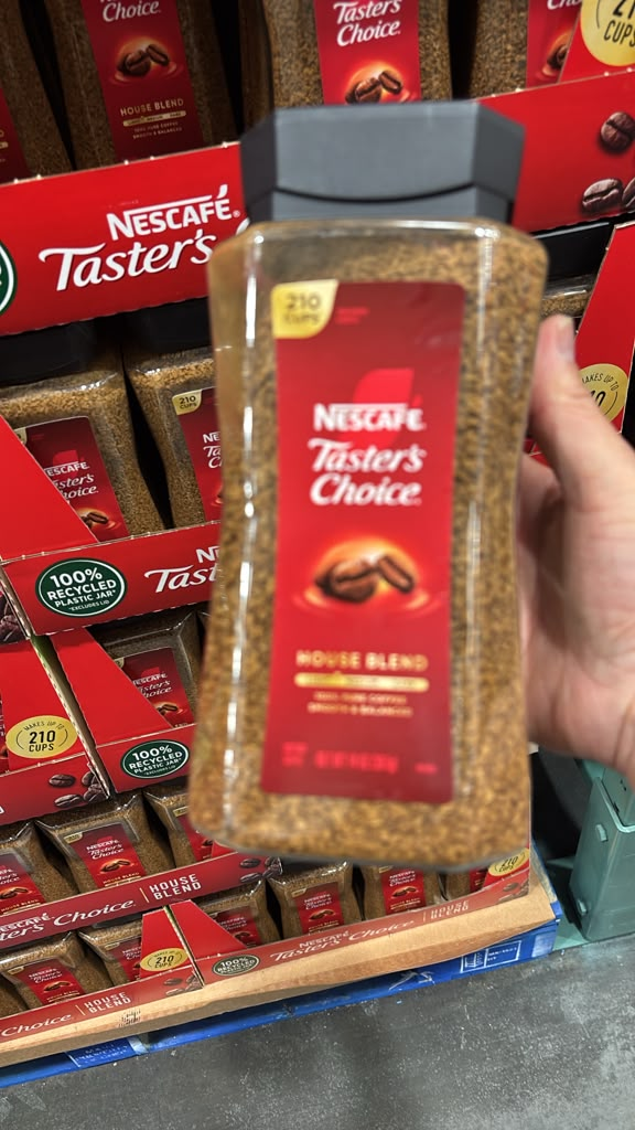 BC062 NESCAFÉ Taster's Choice House Blend 經典原味冷凍乾燥即溶咖啡粉14oz exp:2027.02