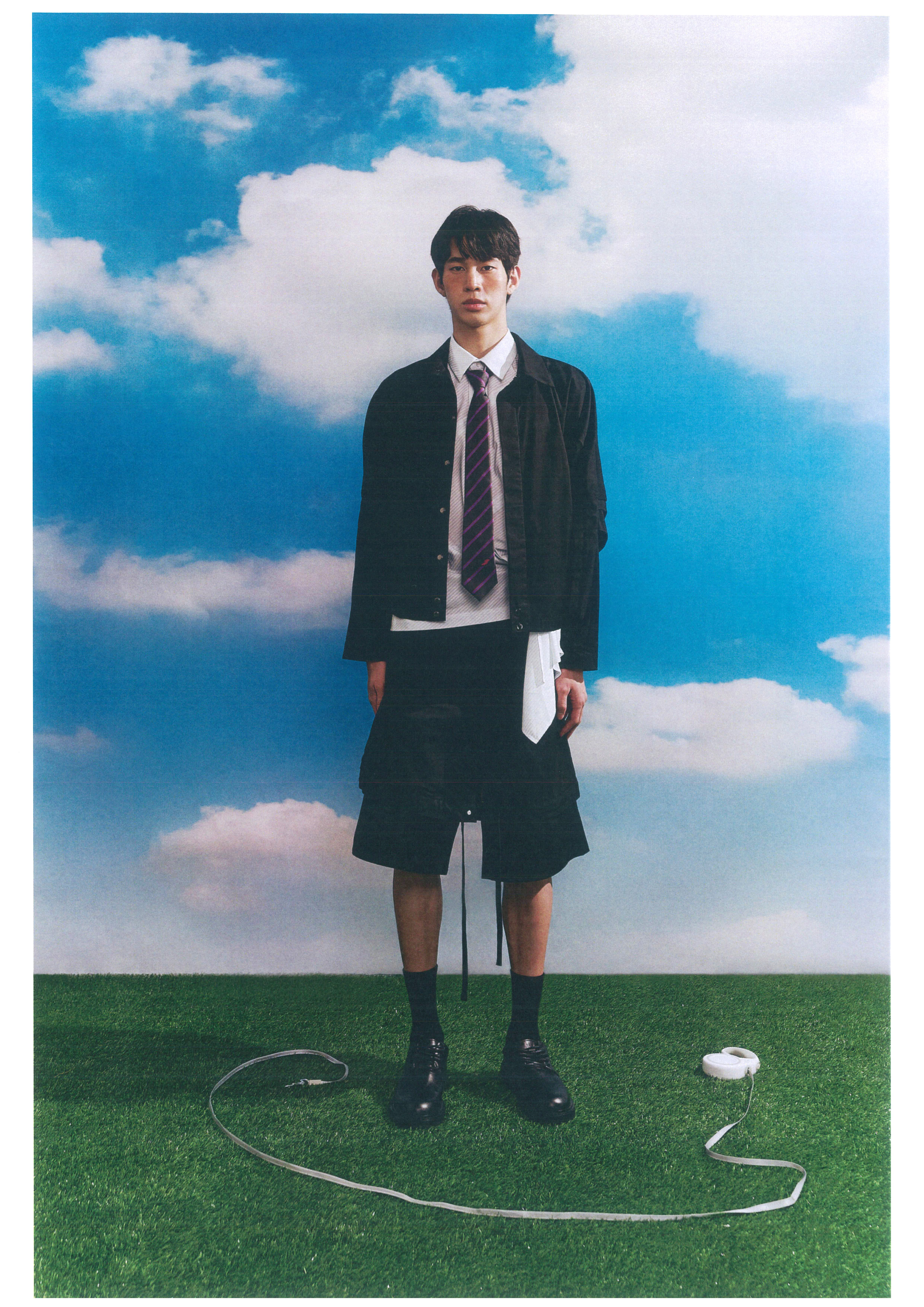 ENCLAVE TWILL LOOSE-FIT “DROP-TROU” SHORT