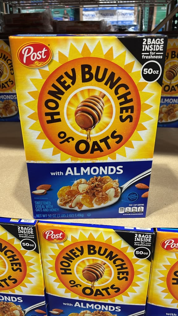 BC064 Post Honey Bunches 蜂蜜燕麥堅果脆片早餐麥片1.41kg exp:2027.05