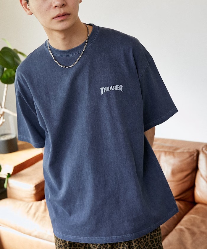 日本 THRASHER x PUBLUX 別注 Vintage T-Shirt