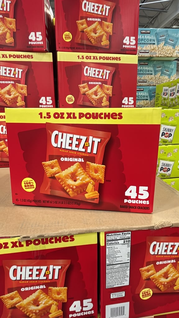BC071 Cheez-It 經典原味起司烘焙脆餅42Gx45包 EXP:2027.04