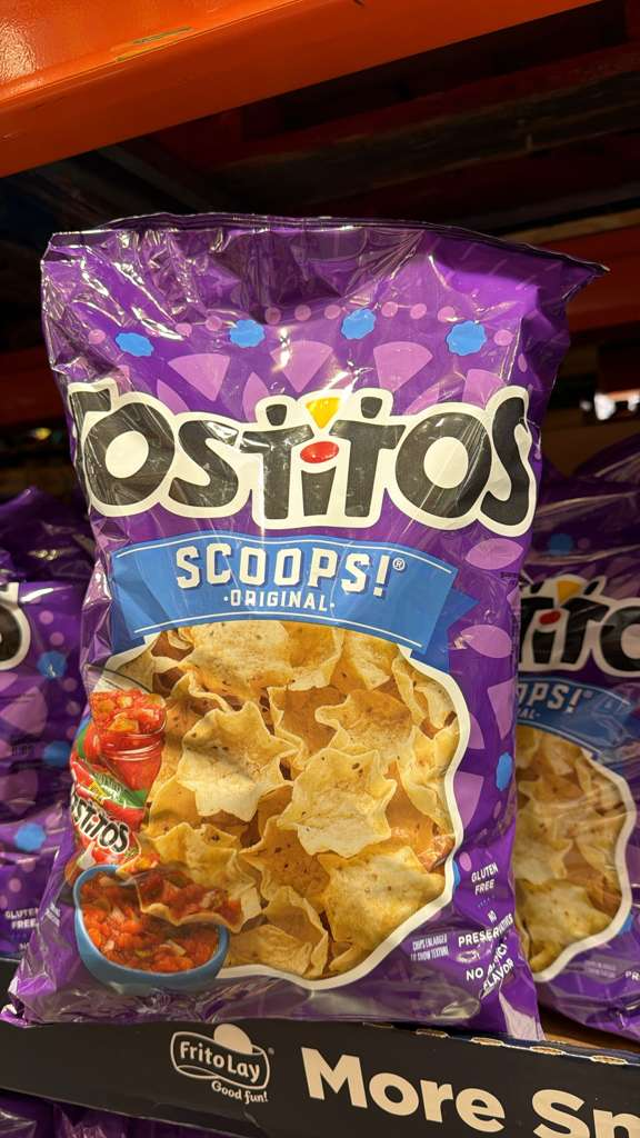 BC074 Tostitos Scoops! 經典原味小挖勺玉米片 22oz